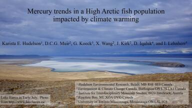 Mercury Trends in a High Arctic fish Population Impacted by Climate Warming